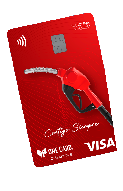 Tarjeta de combustible One Card Visa Gasolina Premium